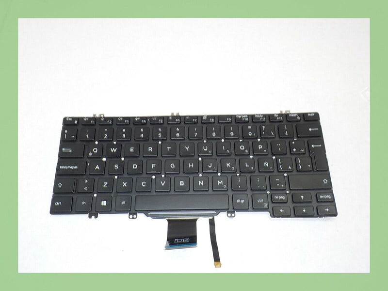 NEW Dell OEM Latitude 7300 /5300 2-in-1 Laptop Spanish Keyboard Backlight DTF98