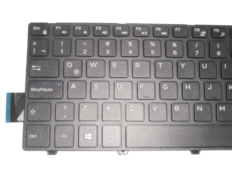 OEM Dell Inspiron 5448/5458 Non-Backlit Laptop Keyboard SPANISH P/N: TCKCW