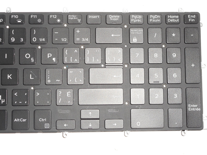 OEM Dell Inspiron 7778/7779 Backlit Laptop Keyboard English-French B02 P/N: 74TVD