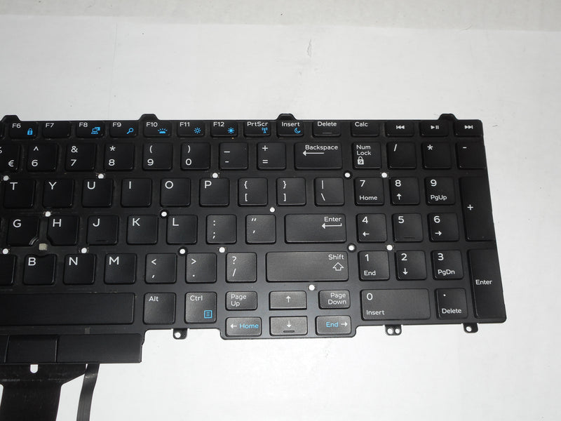 OEM Dell Precision 3510/7510 Backlit Laptop Keyboard US-INTL B02 P/N: TF5M0
