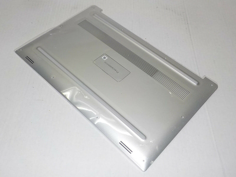 New OEM Dell Precision 5530 Laptop Bottom Base Silver Cover Assembly GHG50 HAU21