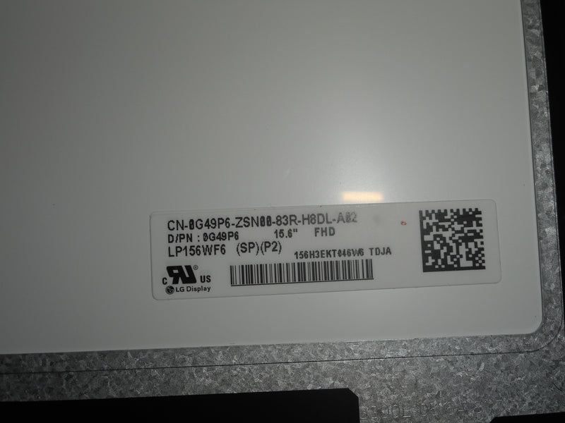 OEM Dell Precision 3520/7520 15.6" FHD LCD LED Screen Display P/N: G49P6