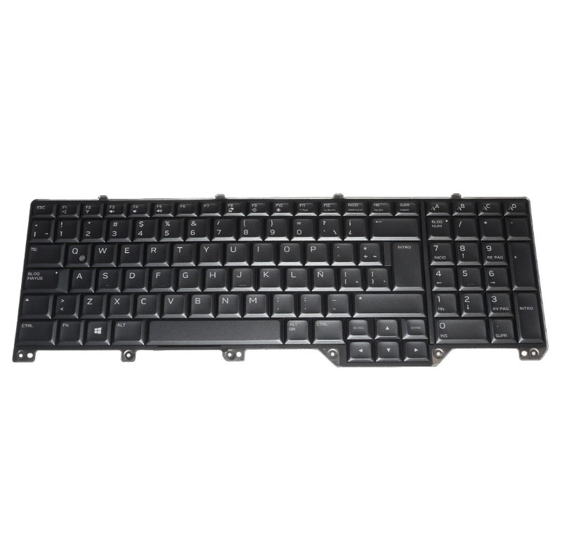 OEM Dell Alienware Area 51M RGB Backlit Laptop Keyboard Spanish P/N: WDMJ8