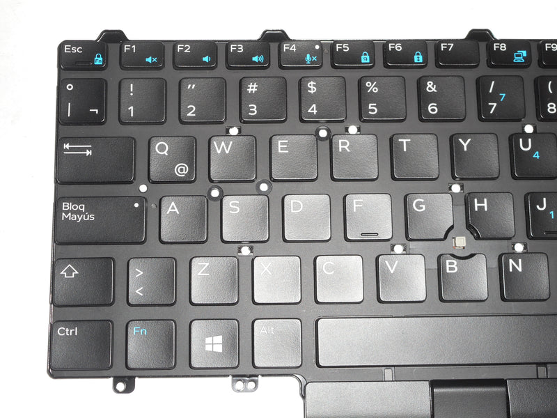 OEM Dell Latitude 5490/7490 Backlit Laptop Keyboard Latin-Spanish C03 P/N: G30V9