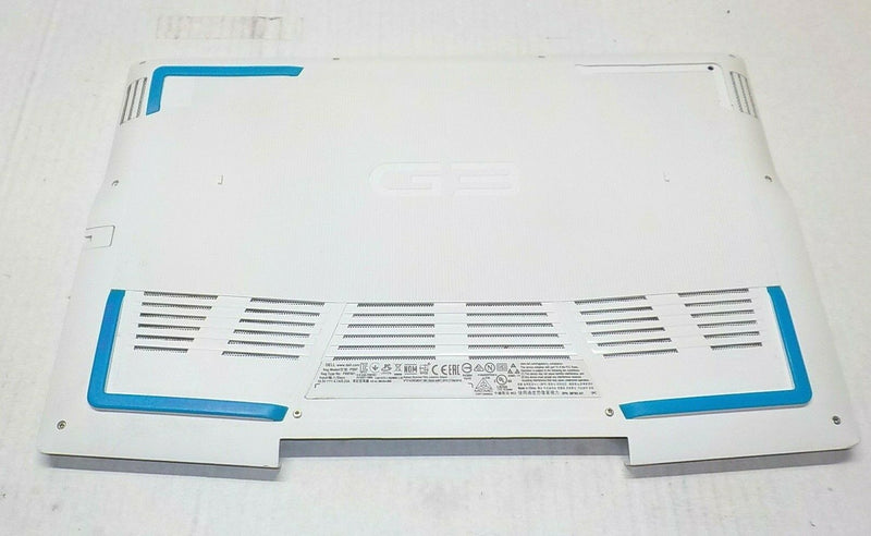 OEM Dell G Series G3 3590 White Bottom Base Case Cover w/Blue Mat CR5X8 HUG 07