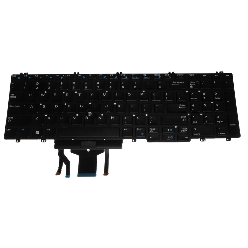 OEM Dell Precision 17 7710 Backlit Laptop Keyboard US-ENG C03 P/N: 383D7