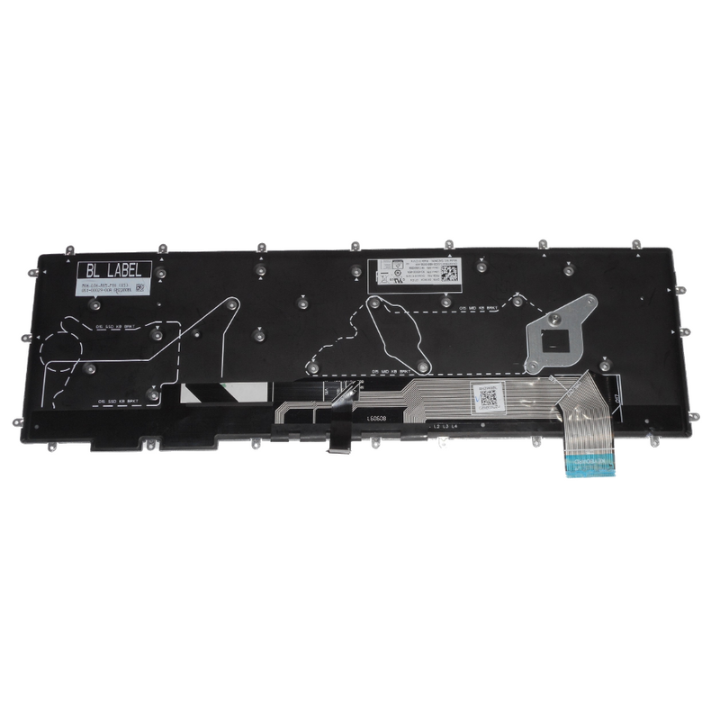 OEM Dell Alienware M15/M17 Backlit Laptop Keyboard US-French C03 P/N: X1RGX