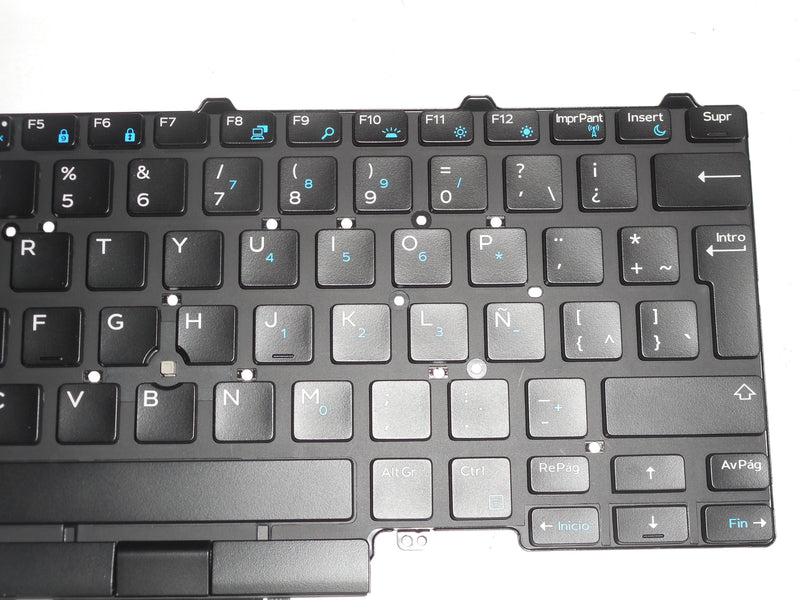 OEM Dell Latitude 5490/7490 Backlit Laptop Keyboard Latin-Spanish C03 P/N: G30V9