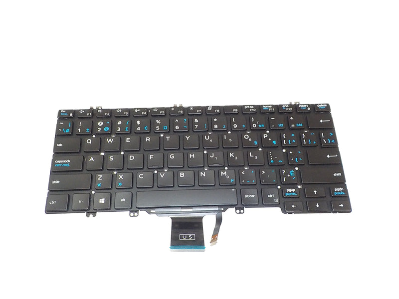 OEM Dell Latitude 5300 Laptop French AZERTY Backlit Keyboard NIA01 2KJ4M