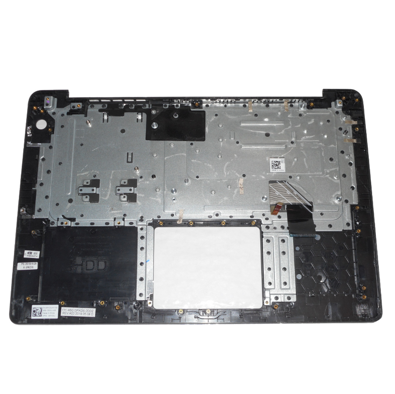 OEM Dell Vostro 5581 Palmrest US Backlit Keyboard Assembly P/N: 6YC5J