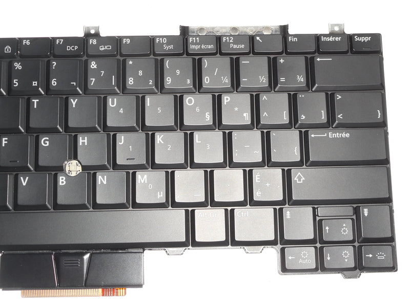 OEM Dell Latitude E4300 Backlit Laptop Keyboard French-Canadian P/N: DW463