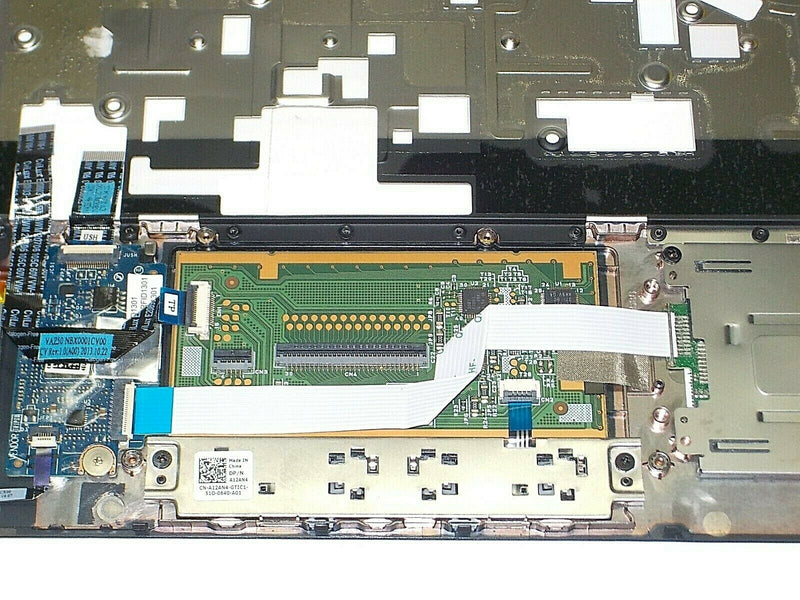 NEW OEM Dell Latitude E7240 Palmrest Touchpad FP w/SC Reader HUO15 1DDYT 001DDYT