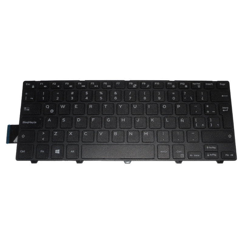 OEM Dell Inspiron 5448/5458 Non-Backlit Laptop Keyboard SPANISH P/N: TCKCW