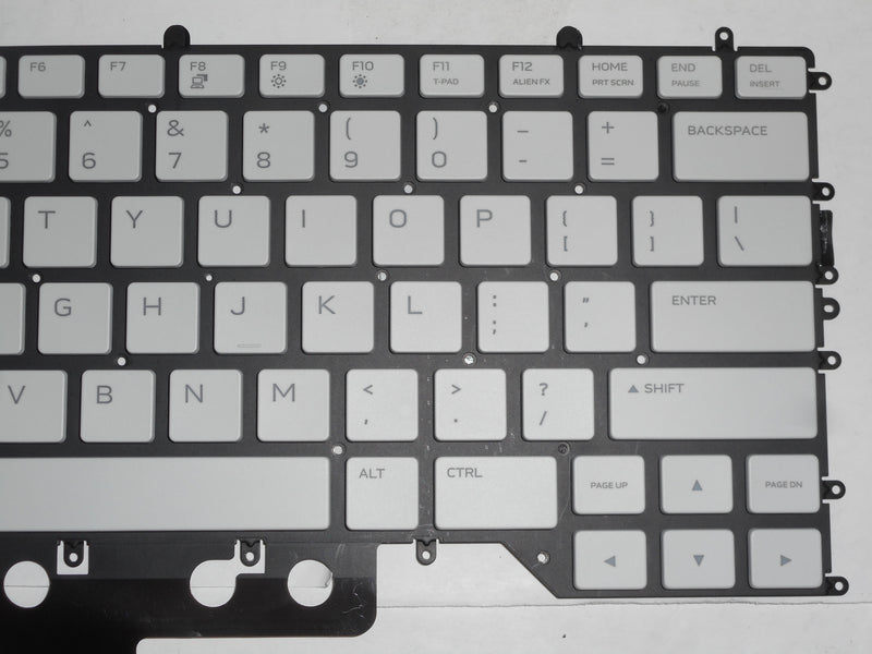 OEM Dell Alienware M15 R2 RGB Lunar Light Laptop Keyboard US-ENG P/N: T86P3