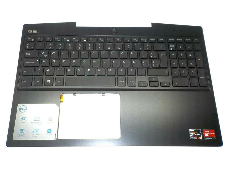 REF Genuine Dell G5 SE 5505 LCD Palmrest Spanish Backlit Keyboard HUA01 T93MY