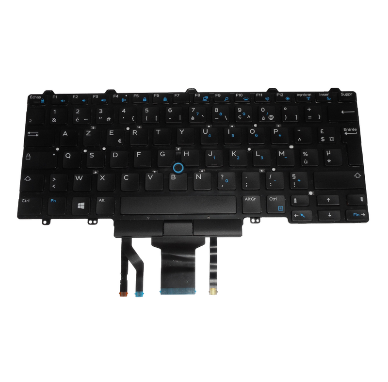 OEM Dell Latitude 5490/7490 Backlit Laptop Keyboard French-English P/N: C5YKV