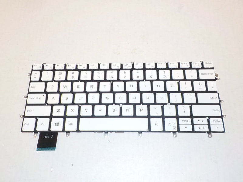 NEW Dell OEM XPS 9370 9380 Laptop Backlit Keyboard White NIA01 FVW9W