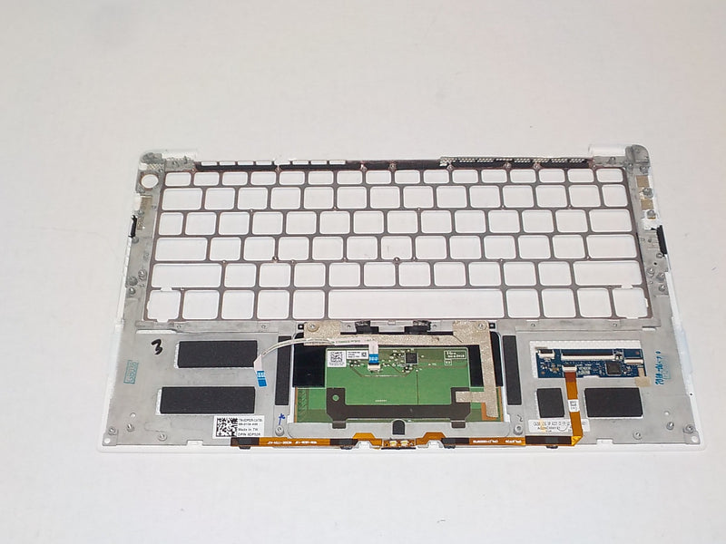 Dell OEM XPS 13 (9370) Touchpad Palmrest Assembly - White e05 - DP52R