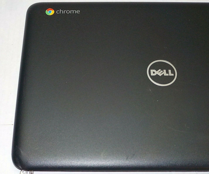 Genuine Dell Chromebook 3180 11.6" Laptop LCD Back Cover w/Hinges 5HR53 HUA 01