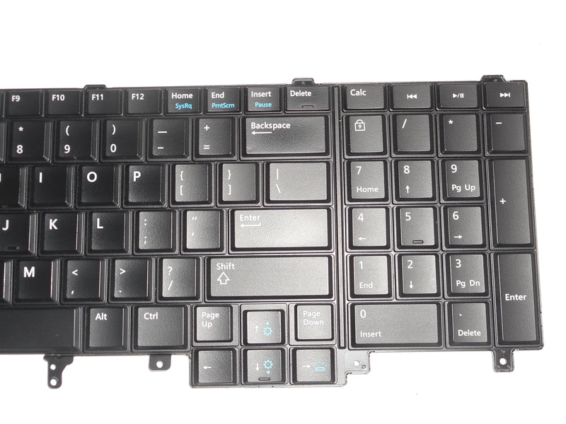 OEM Dell Latitude E6540/Precision M4800 Backlit Laptop Keyboard US P/N: 564JN