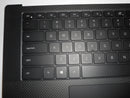 OEM Dell XPS 9500 Palmrest Keyboard Touchpad FP Assembly F06 P/N: DKFWH