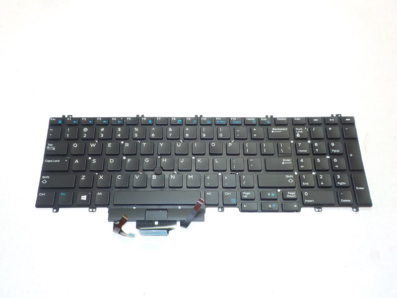 Genuine Dell Precision 7530 Backlit Laptop Keyboard NIF06 266YW 0266YW