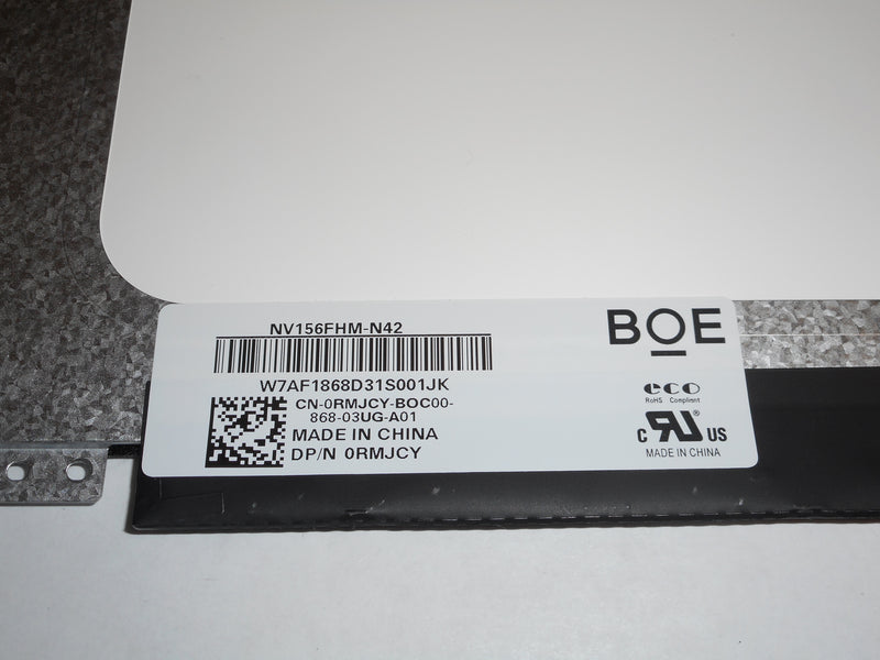 OEM Dell Latitude 5580 15.6" FHD LCD LED Screen Display P/N: RMJCY