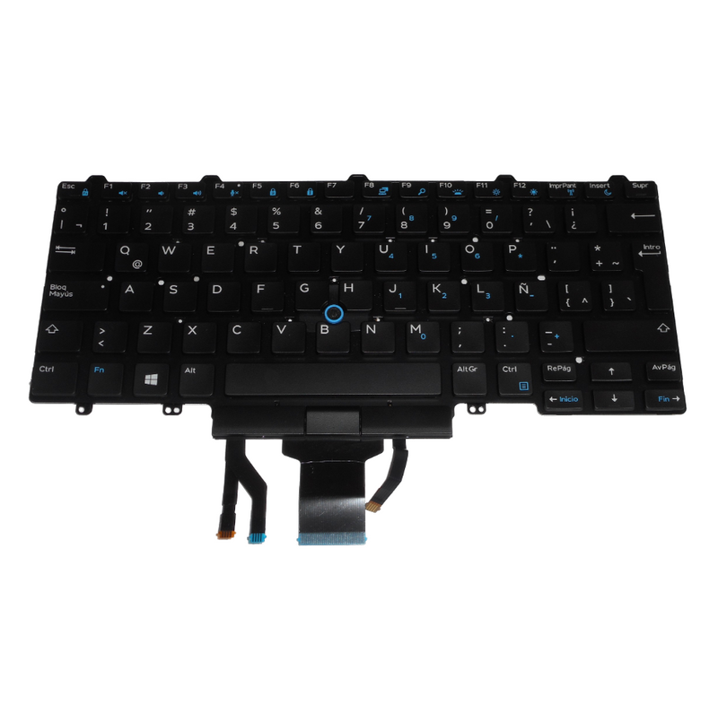 OEM Dell Latitude E5450/E7450 Backlit Laptop Keyboard SPANISH B02 P/N: KFHY6
