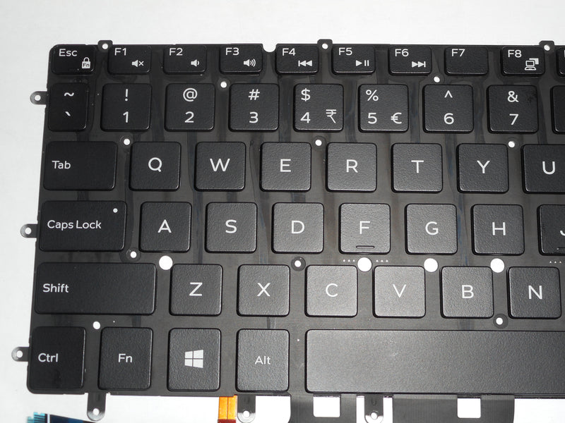 OEM Dell XPS 13 9350/9360 Backlit Laptop Keyboard US-INTL P/N: 4XVX6