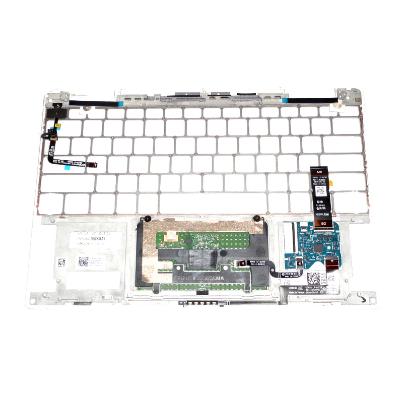 New - OEM Dell XPS 13 (7390) 2-in-1 Palmrest Touchpad FP Assembly P/N: GG4MH