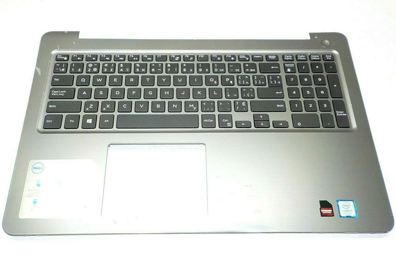 Genuine Dell Inspiron 15-5567 Palmrest W/English-French Keyboard PT1NY HUL 12