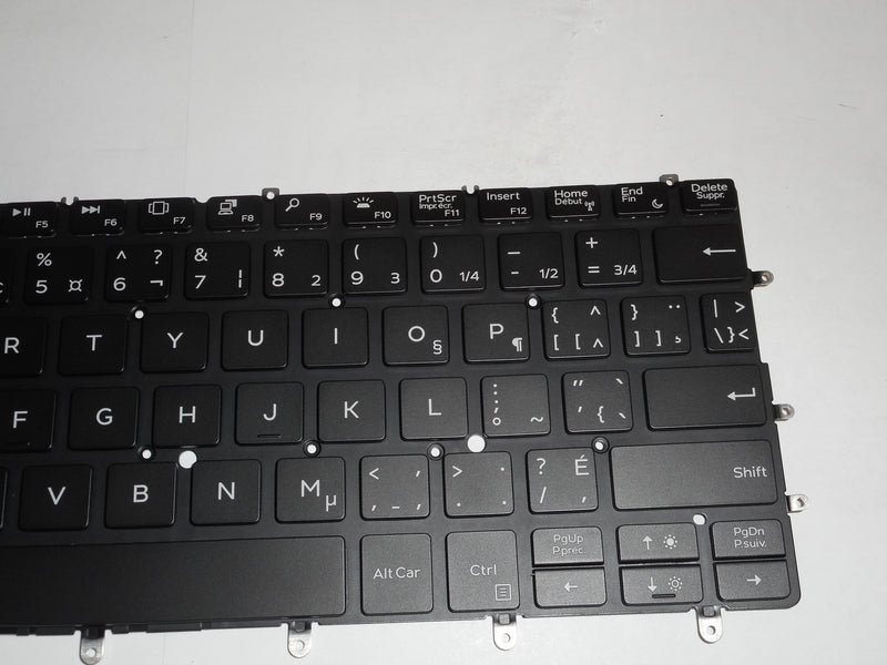 OEM Dell XPS 13 9370/9380 Backlit Laptop Keyboard English-French P/N: VJK2W