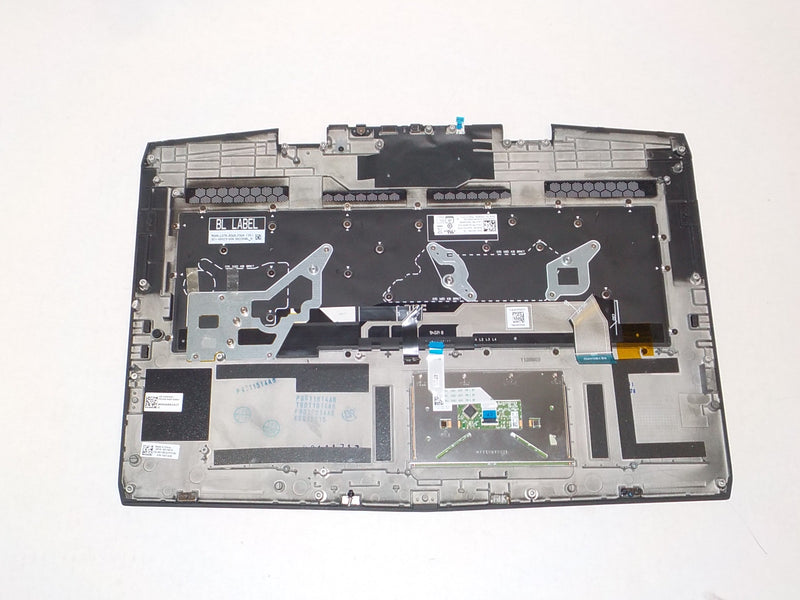 DELL Alienware M17 AWM17 Laptop Palmrest w/Touchpad US Keyboard A01 3D7NN GYGKG
