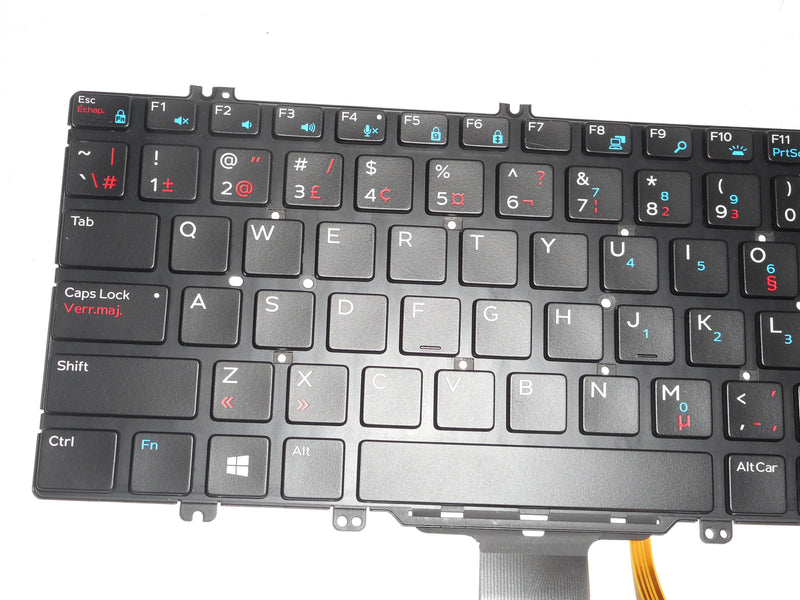 OEM Dell XPS 9250/Inspiron 5439 BL Laptop Keyboard Canadian-French P/N: KKKNG