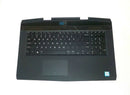 DELL Alienware M17 Laptop Palmrest w/Touchpad US Keyboard NIb02 3D7NN GYGKG