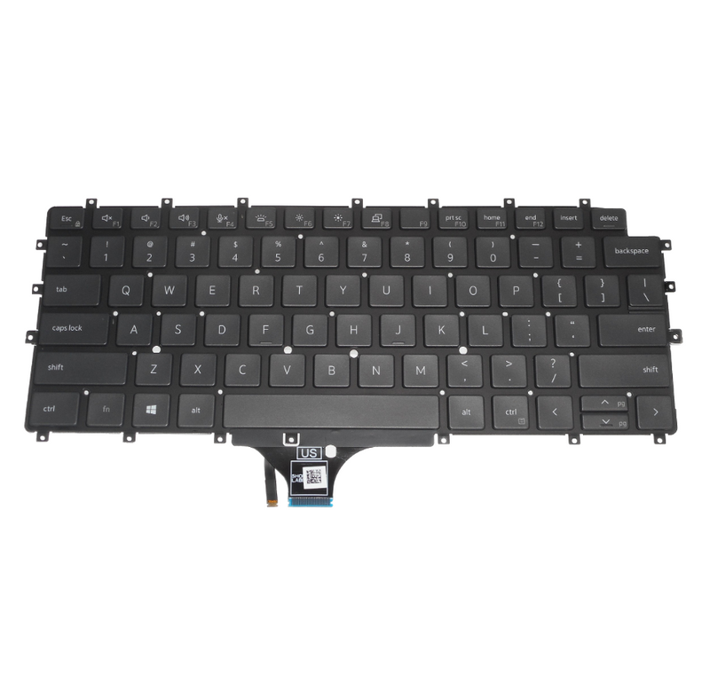 OEM Dell Latitude 7520/9520 Backlit Laptop Keyboard US-ENG P/N: 1JHJY