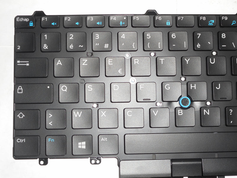 OEM Dell Latitude E5570/E5580 Backlit Laptop Keyboard French P/N: WCKVN