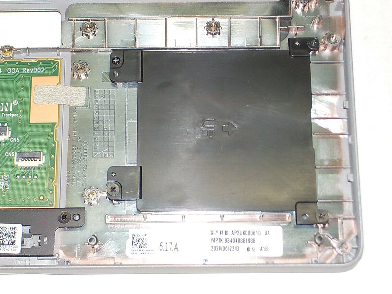 REF OEM Dell Latitude 5410/Precision 3550 Palmrest Touchpad Ass A19995 HUA 01