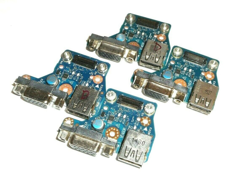 Lot Of 4 - Dell OEM Latitude E6440 VGA/USB Circuit Board THA01 P/N; 28X5F