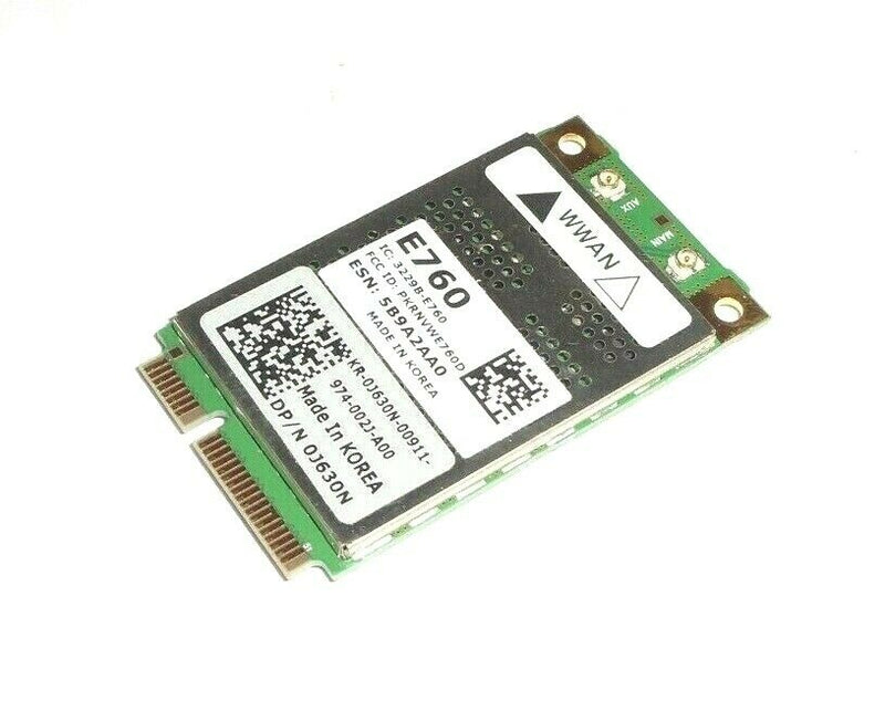 OEM - Dell Wireless 5730 Verizon Built-In Mobile PCIe Mini Card P/N: J630N