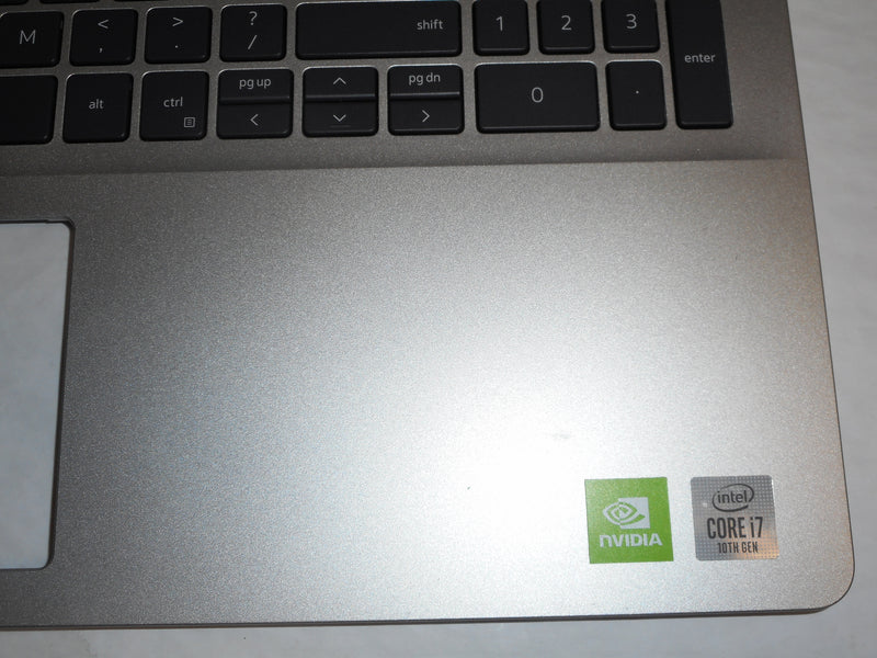 OEM Dell Inspiron 5593 Palmrest US Keyboard Assembly P/N: 7G0RN
