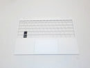New Dell XPS 13 (7390) 2-in-1 Palmrest Touchpad - White -NID04 KCWJX GG4MH