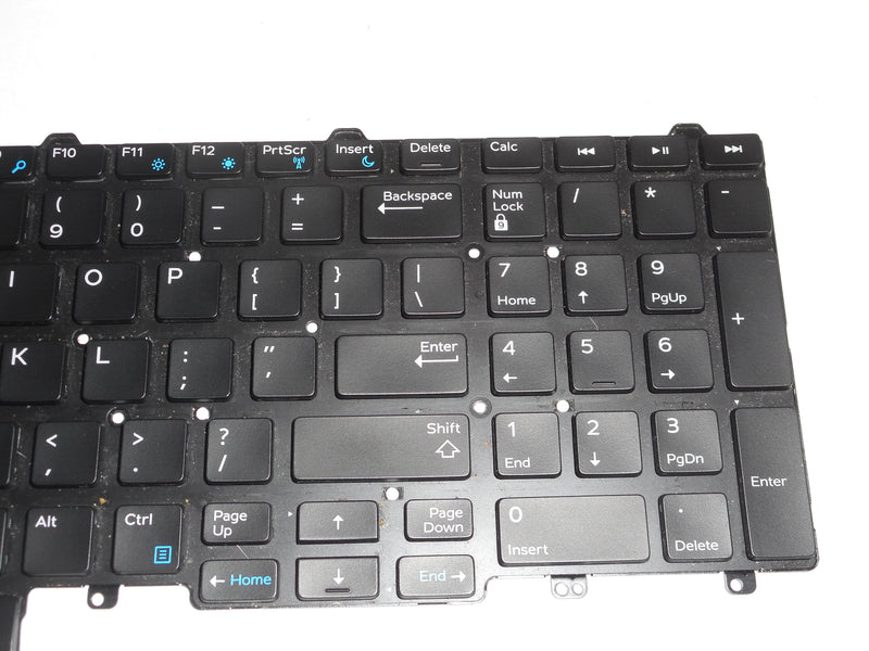 OEM Dell Latitude E5550/Precision 3510 Non-BL Laptop Keyboard B02 US P/N: N7CXW