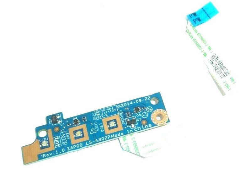 OEM - Dell Alienware 13 LED Indicator Board P/N: LS-A302P