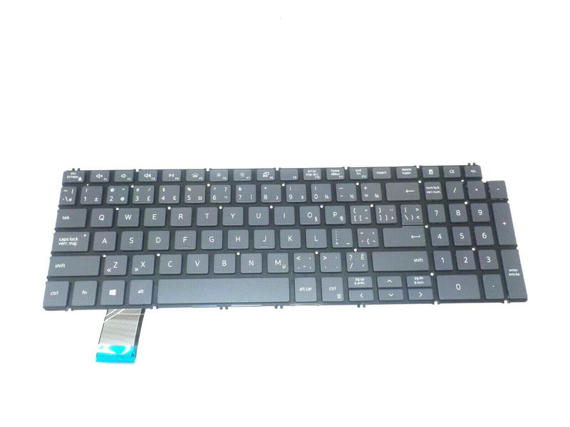 NEW Dell Inspiron 15 7590-7483BLK French Canadian Laptop Gray Keyboard NIA01 2DNMW