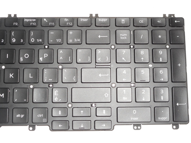 OEM Dell Non-Backlit Laptop Keyboard French-Canadian P/N: DTJ5G