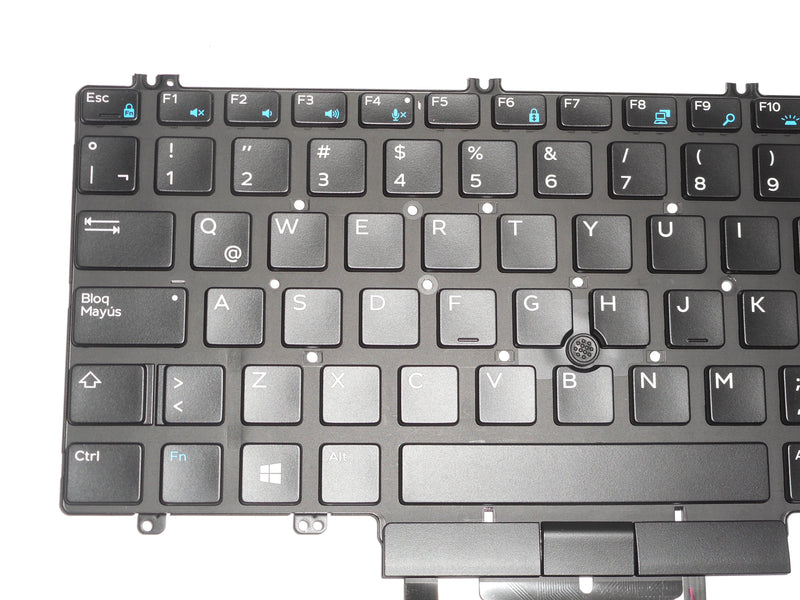 OEM Dell Precision 7530/7730/7740 Backlit Laptop Keyboard Spanish P/N: XCKYD