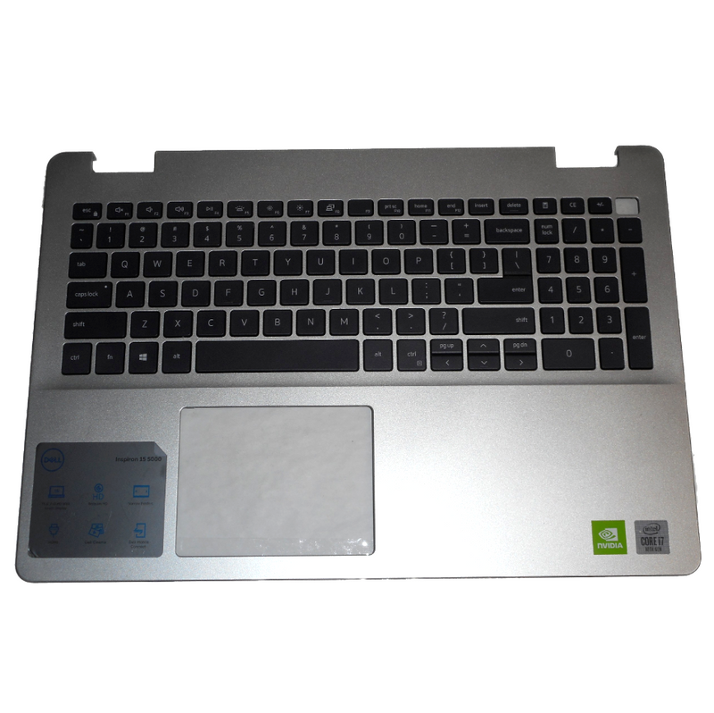 OEM Dell Inspiron 5593 Palmrest US Keyboard Assembly P/N: 7G0RN