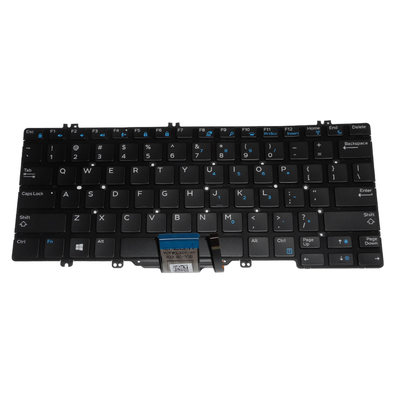 OEM Dell Latitude 5280/7280 Backlit Laptop Keyboard US-ENG E05 P/N: 0NPN8