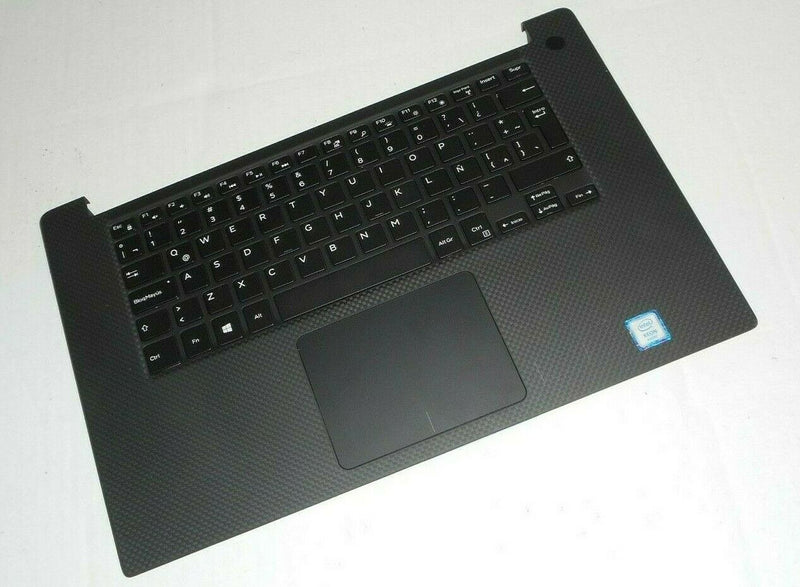 OEM - Dell XPS 7590 Palmrest Spanish Keyboard Touchpad Assembly THA01 P/N: TVRM0